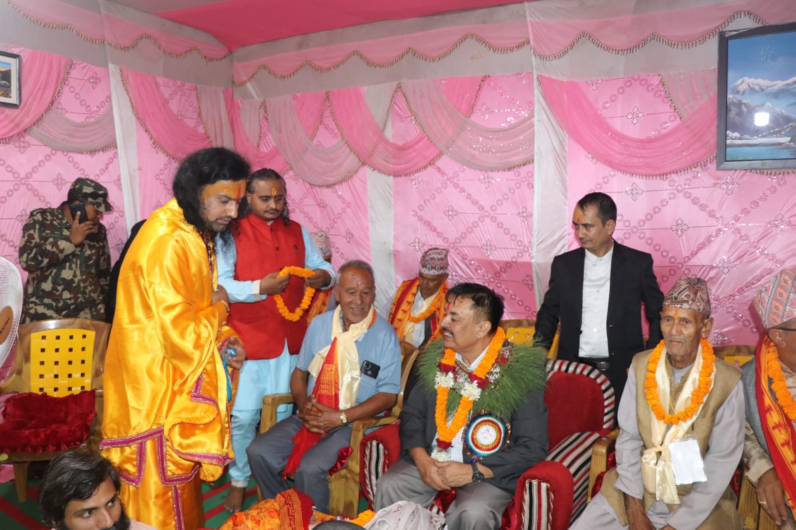 सामाजिक क्षेत्रमा विजयमूर्ति महाराजको पदयात्रा सरानिय छः मन्त्रि आचार्य