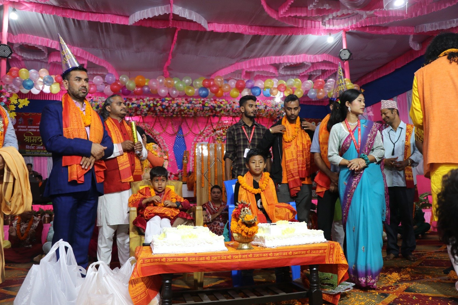 मामाघरका बालबालिकासंग मनाए अध्यक्ष घिमिरेले आफ्नो बर्षगाठ