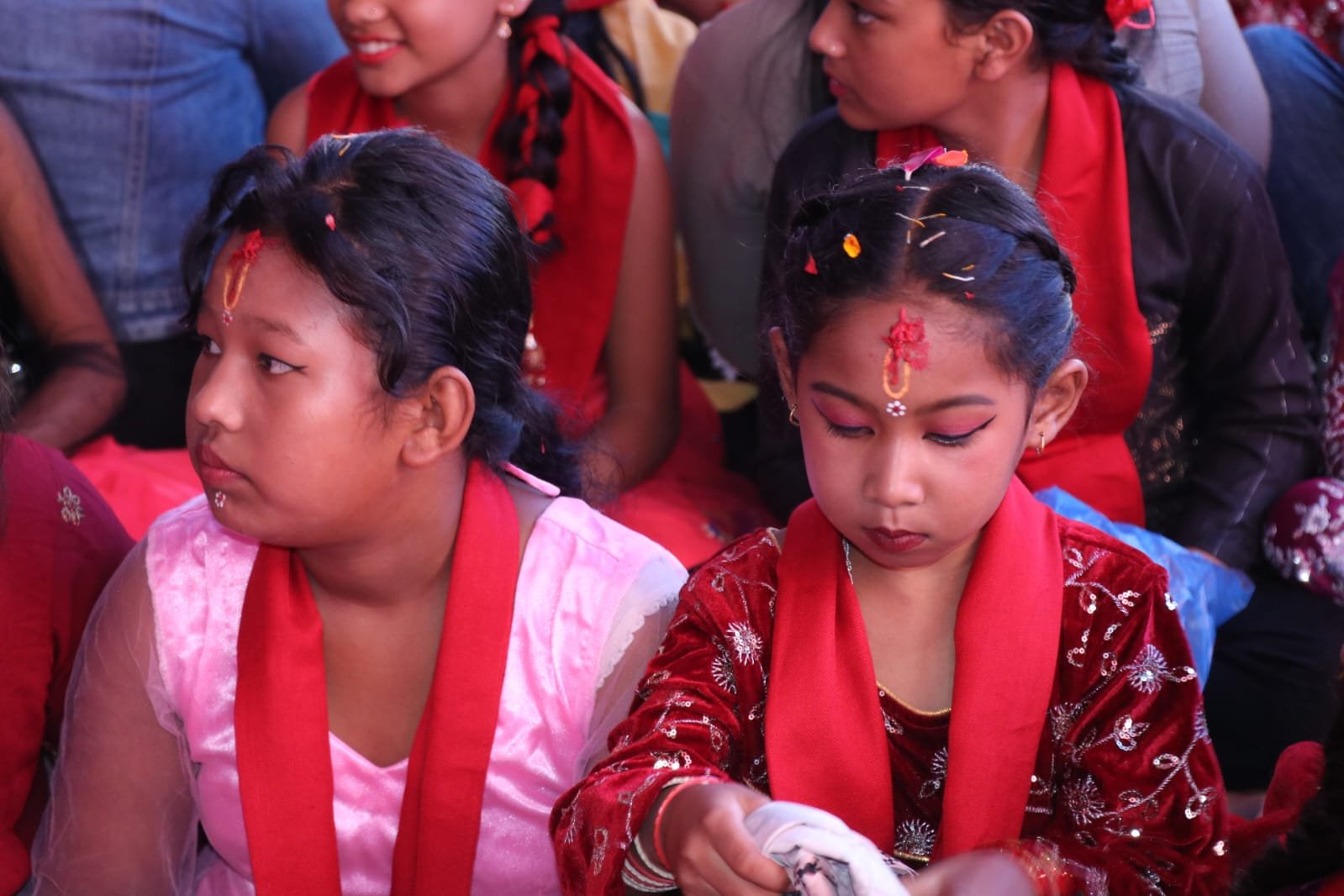 महायज्ञमा कन्या पुजन (फोटो फिचर)